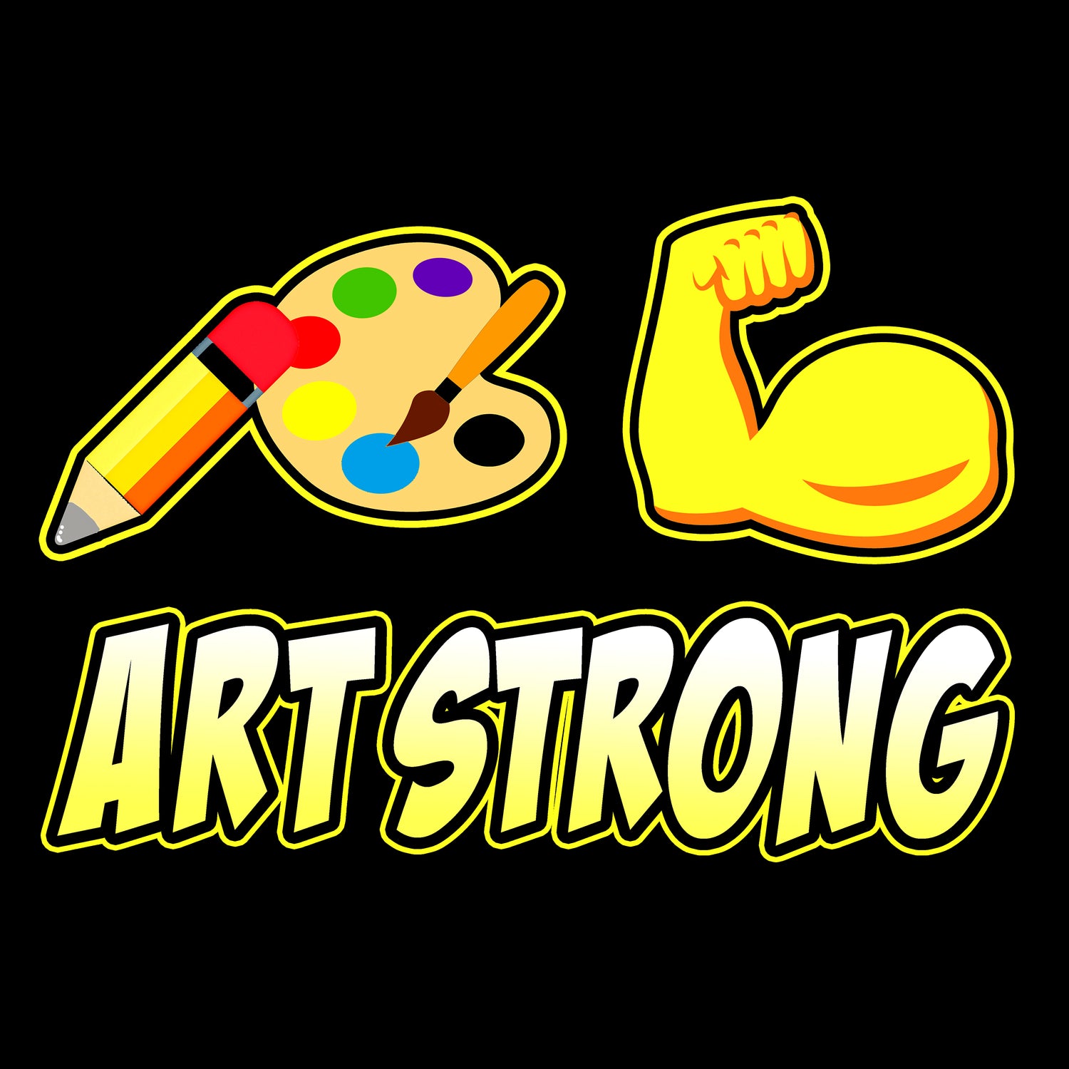 ART STRONG EMOJI. KIDS