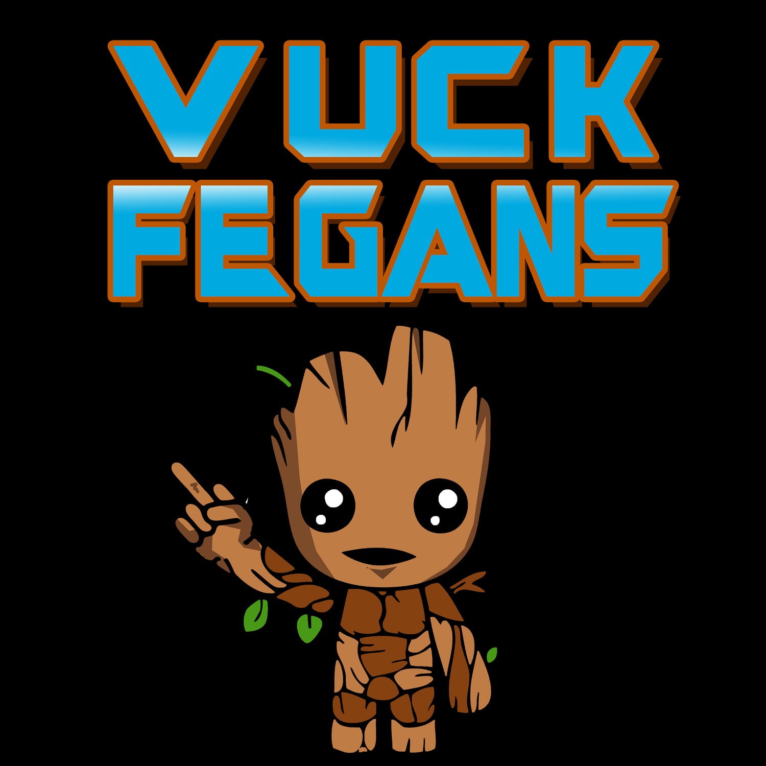 VUCK FEGANS. 84% QUIT ANYWAY. KIDS.