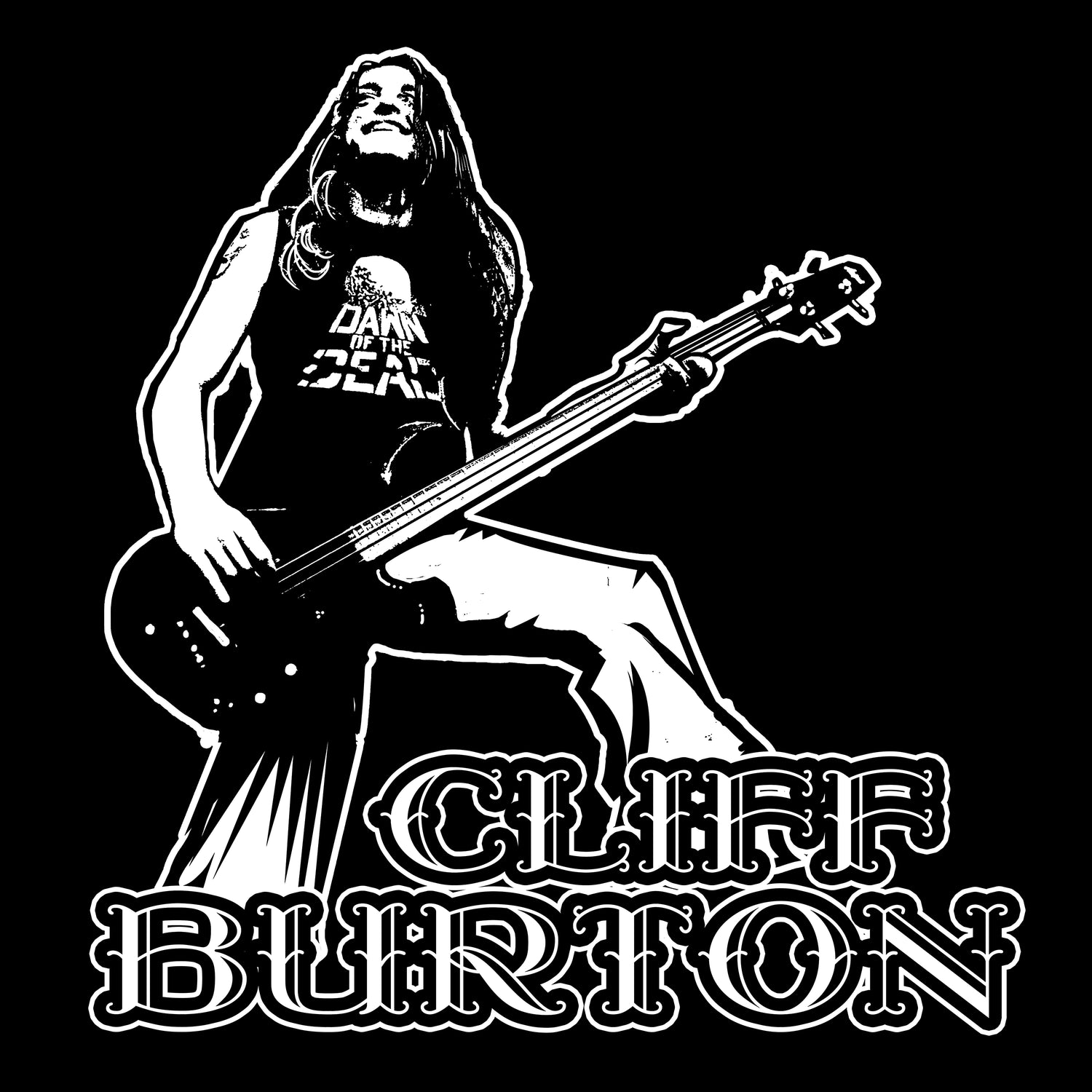 CLIFF BURTON TRIBUTE. FAN ART. KIDS.