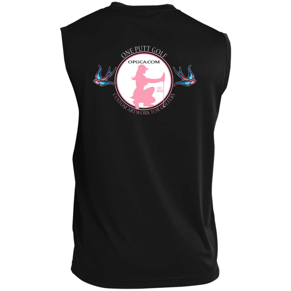 OPG Custom Design #25. Talk Birdie to Me. Sleeveless