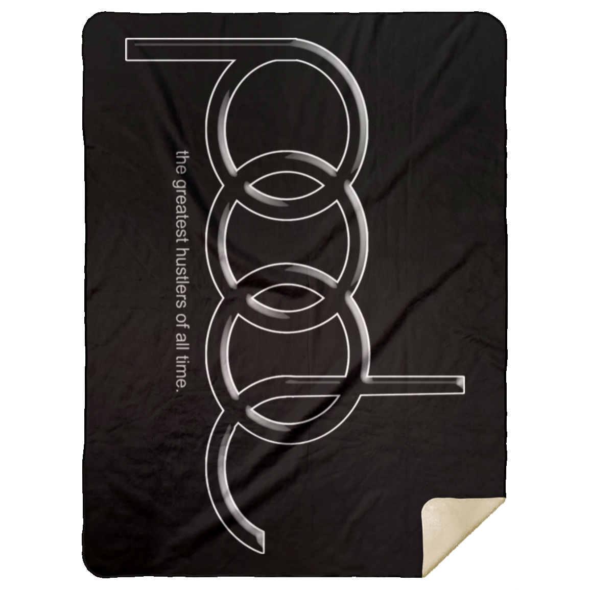 The GHOATS Custom Design. #3 POOL. APA Parody. Mink Sherpa Blanket 60x80