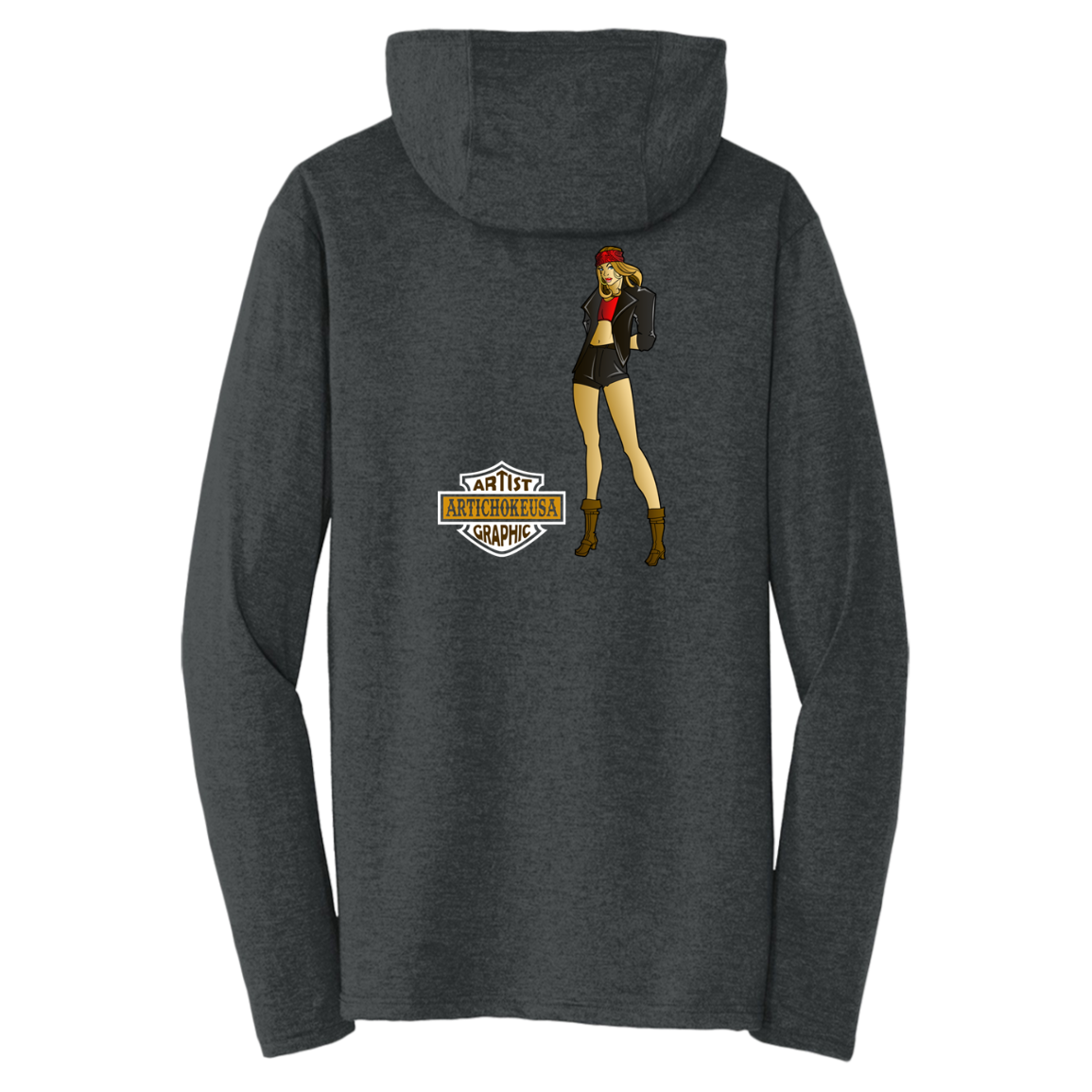 ArtichokeUSA Custom Design. Façade: (Noun) A false appearance that makes someone or something seem more pleasant or better than they really are. Triblend T-Shirt Hoodie