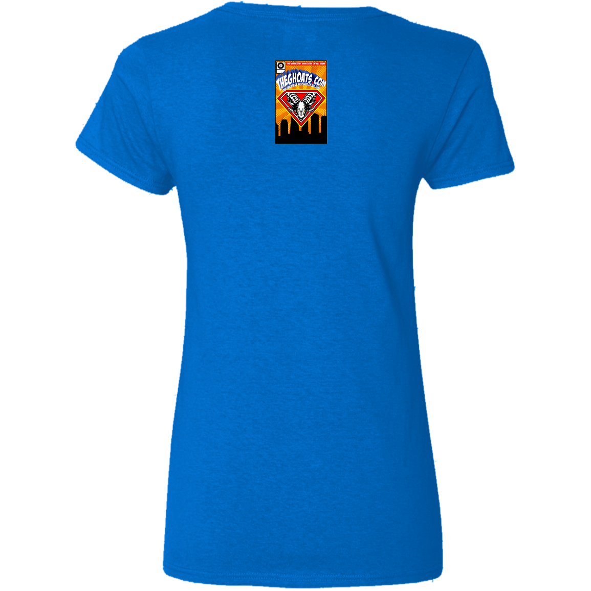 The GHOATS Custom Design. #38 Super 3. APA League. Ladies' Basic V-Neck T-Shirt