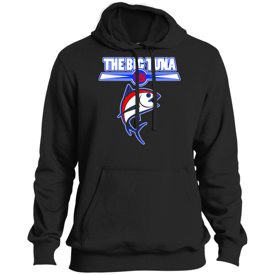 ArtichokeUSA Custom Design. The Big Tuna. Bill Parcell Tribute. NY Giants Fan Art. Ultra Soft Pullover Hoodie