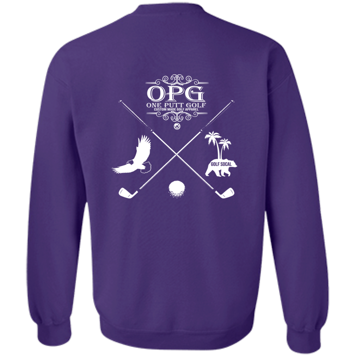 OPG Custom Design #8. Drive. Crewneck Pullover Sweatshirt