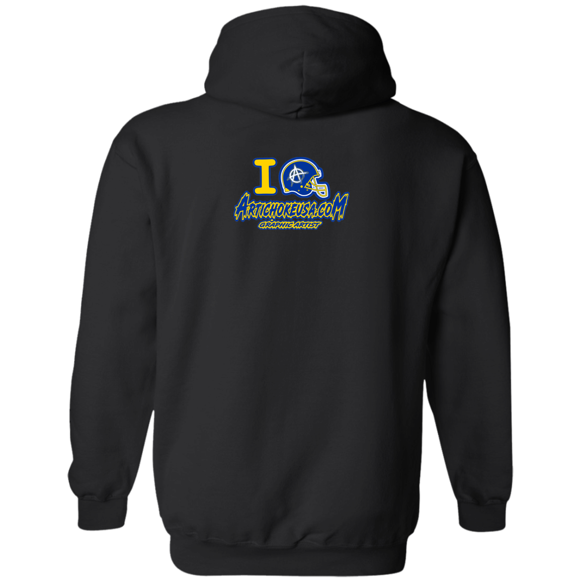 ArtichokeUSA Custom Design. Los Ramgeles. Fan Art. Basic Pullover Hoodie