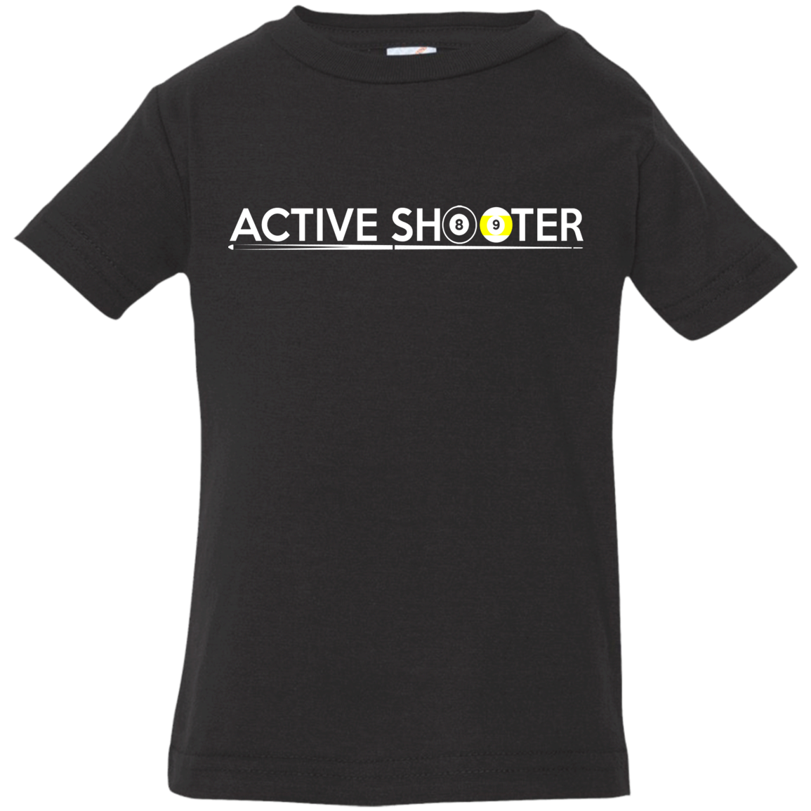 The GHOATS Custom Design #1. Active Shooter. Infant Jersey T-Shirt