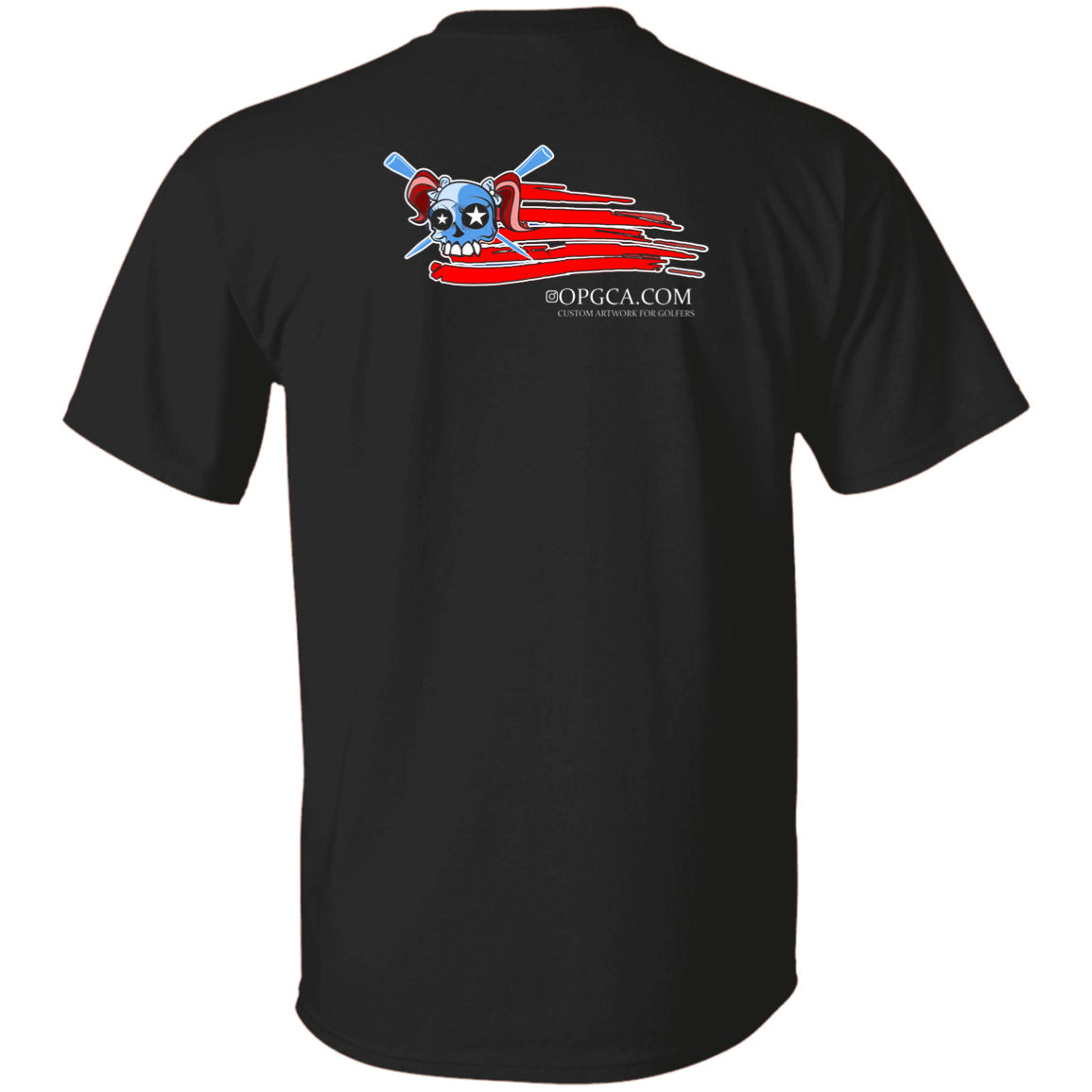 OPG Custom Design #12. Golf America. Girls Edition. Youth 100% Cotton T-Shirt