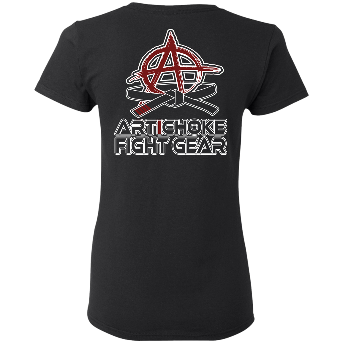 Artichoke Fight Gear Custom Design #11. Fatality. Mortal Kombat Parody. MMA. Ladies' 100% preshrunk cotton