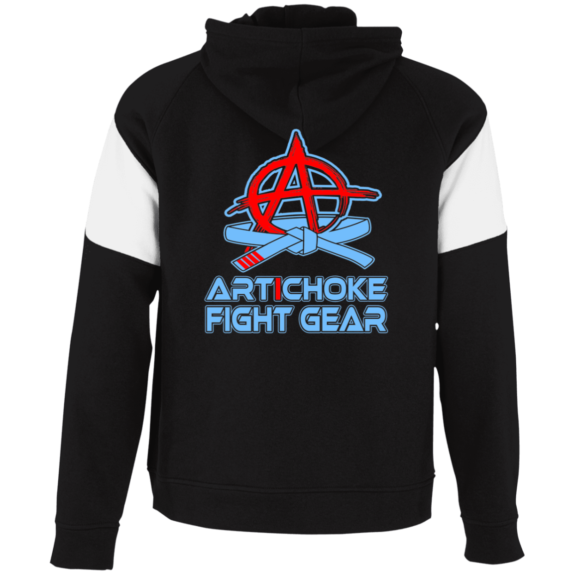 Artichoke Fight Gear Custom Design #4. Eat. Sleep. BJJ/Create Your Own Custom Design Repeat. BJJ. 2 Tone Hoodie
