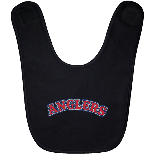 ArtichokeUSA Custom Design. Anglers. Southern California Sports Fishing. Los Angeles Angels Parody. Baby Bib