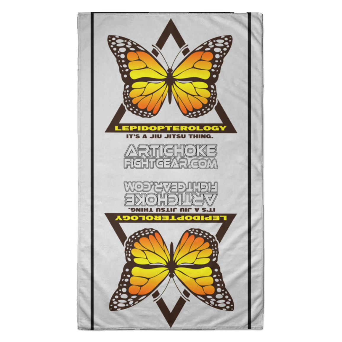 Artichoke Fight Gear Custom Design #6. Lepidopterology (Study of butterflies). Butterfly Guard. Towel - 35x60