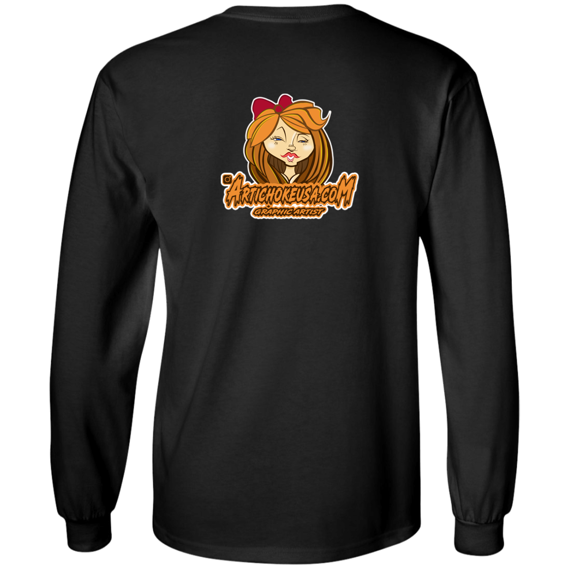 ZZ#21 Characters and Fonts. Aubrey. A show case of my characters and font styles. Youth LS T-Shirt