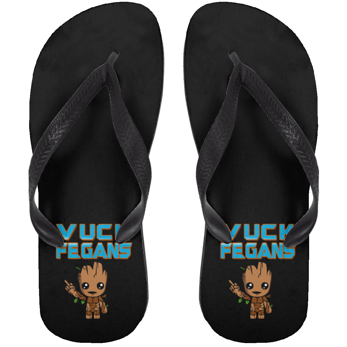 ArtichokeUSA Custom Design. Vuck Fegans. 85% Go Back Anyway. Groot Fan Art. Adult Flip Flops