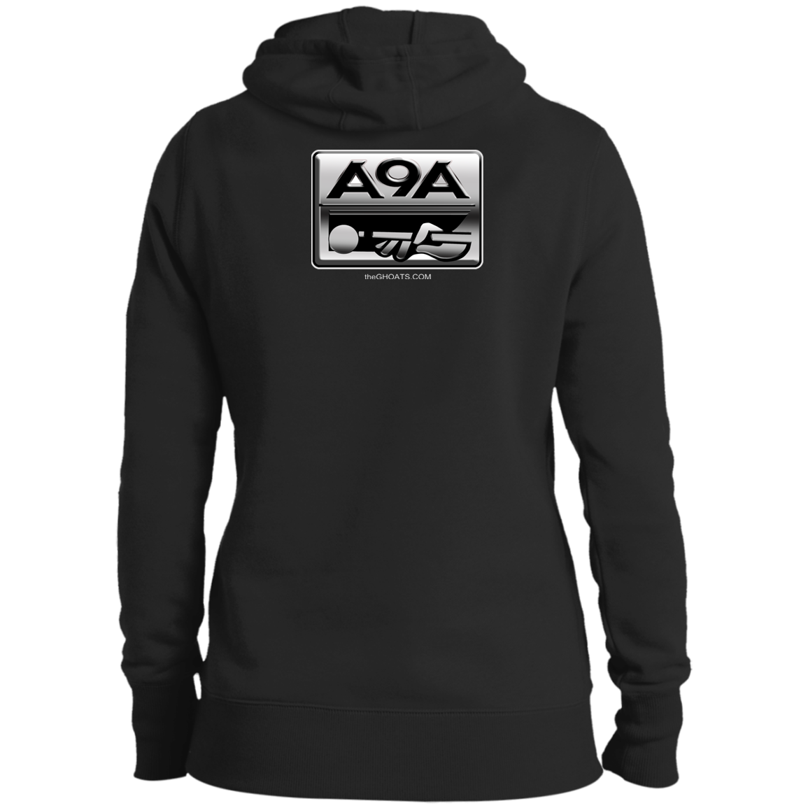 The GHOATS Custom Design. #3 POOL. APA Parody. Ladies' Pullover Hoodie