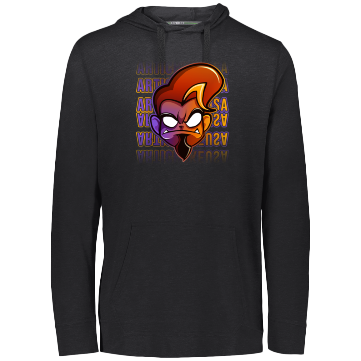 ArtichokeUSA Character and Font design. Let's Create Your Own Team Design Today. Arthur. Eco Triblend T-Shirt Hoodie