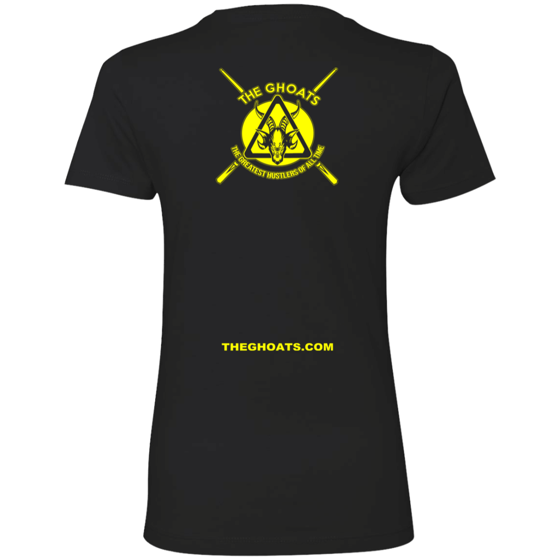 The GHOATS Custom Design. #31 Think Safe. Play Safe. Ladies' Boyfriend T-Shirt