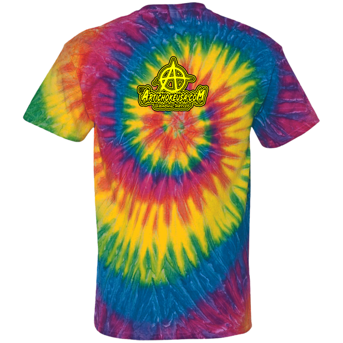 ArtichokeUSA Custom Design. I am the Stig. Vader/ The Stig Fan Art. 100% Cotton Tie Dye T-Shirt