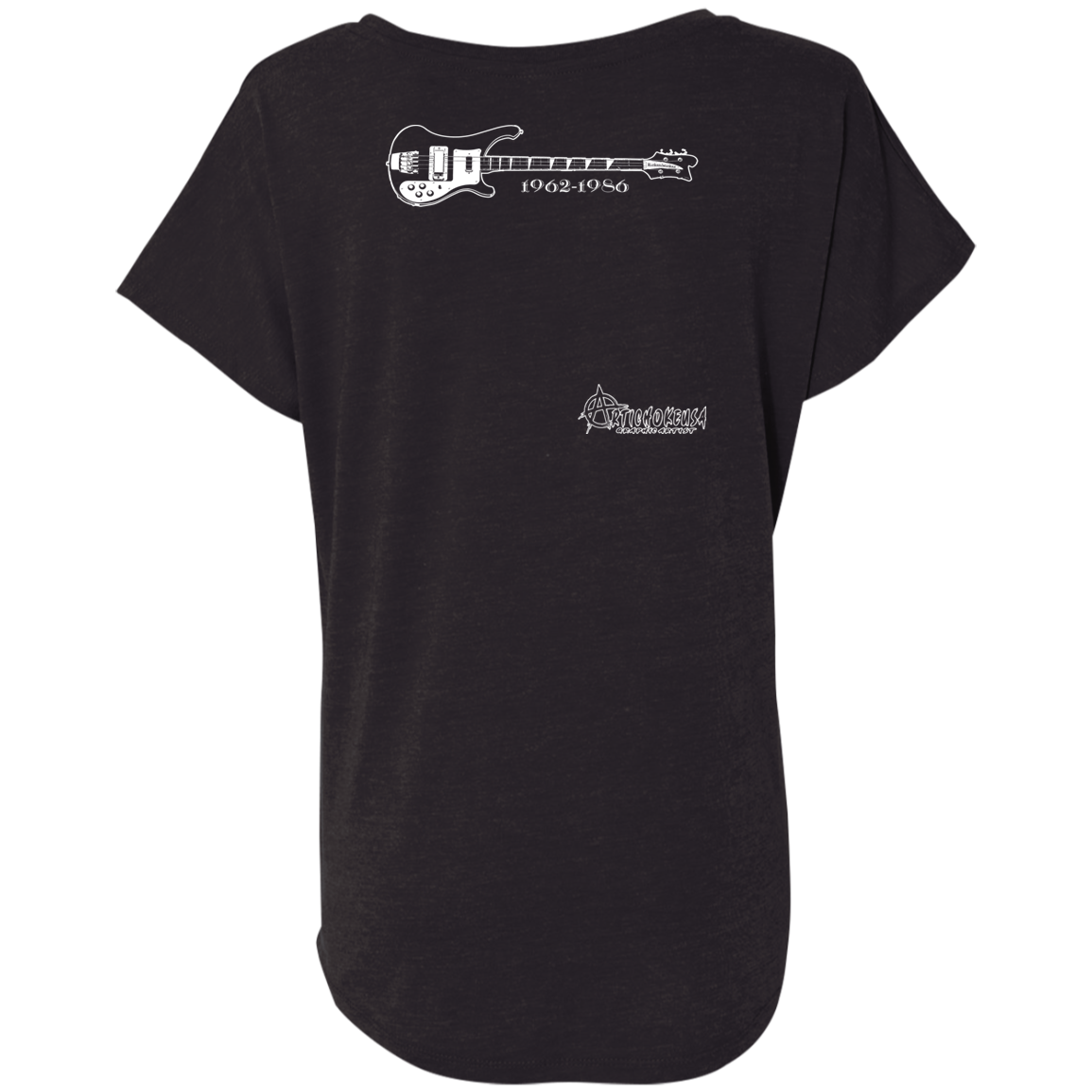 ArtichokeUSA Custom Design. Cliff Burton Tribute. Ladies' Triblend Dolman Sleeve