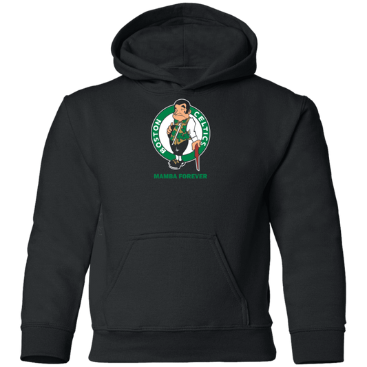 ArtichokeUSA Custom Design. RIP Kobe. Mamba Forever. Celtics / Lakers Fan Art Tribute. Youth Pullover Hoodie
