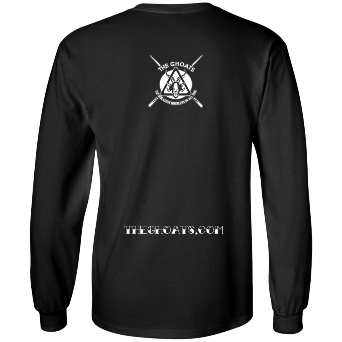 The GHOATS Custom Design. #28 Rack Em' (Ladies only). Youth LS T-Shirt
