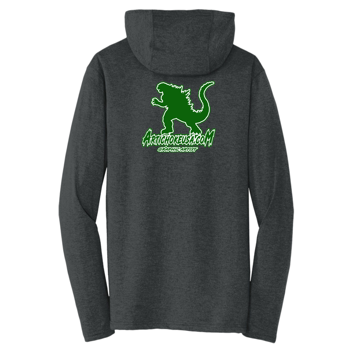 ArtichokeUSA Custom Design. I Heart Kaiju. Fan Art. Triblend T-Shirt Hoodie