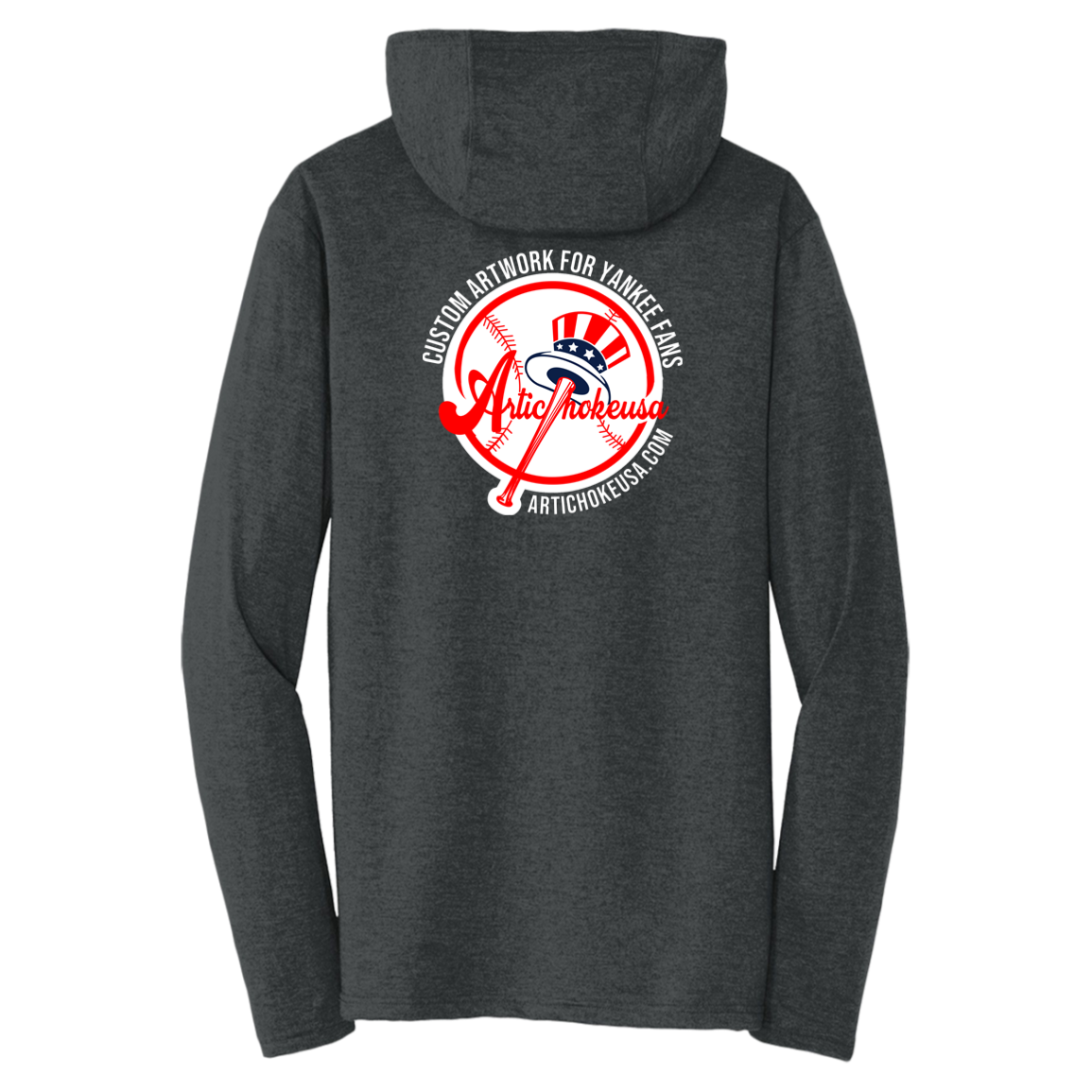 ArtichokeUSA Custom Design. BUCK FOSTON. Triblend T-Shirt Hoodie