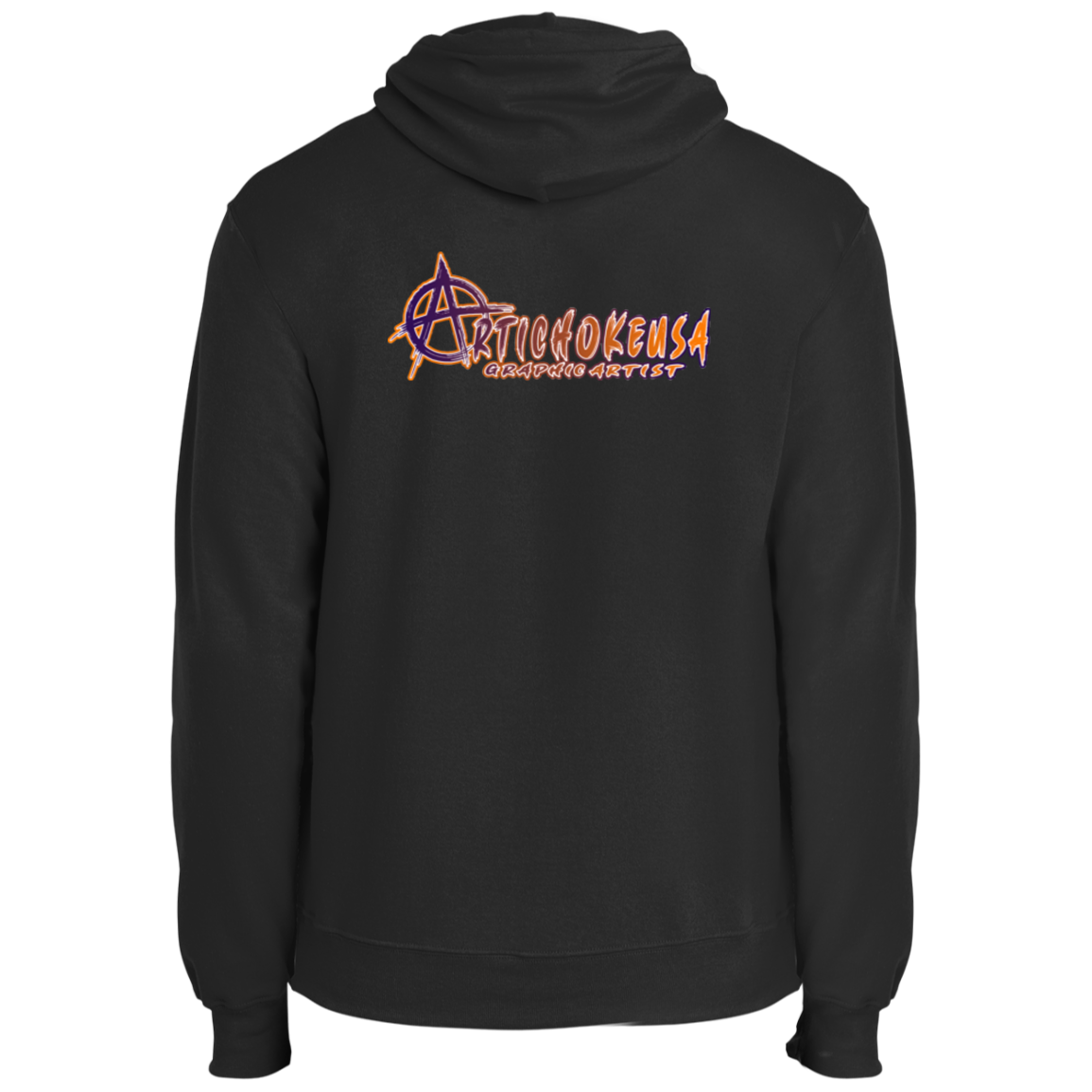 ArtichokeUSA Character and Font design. Let's Create Your Own Team Design Today. Arthur. Fleece Pullover Hoodie