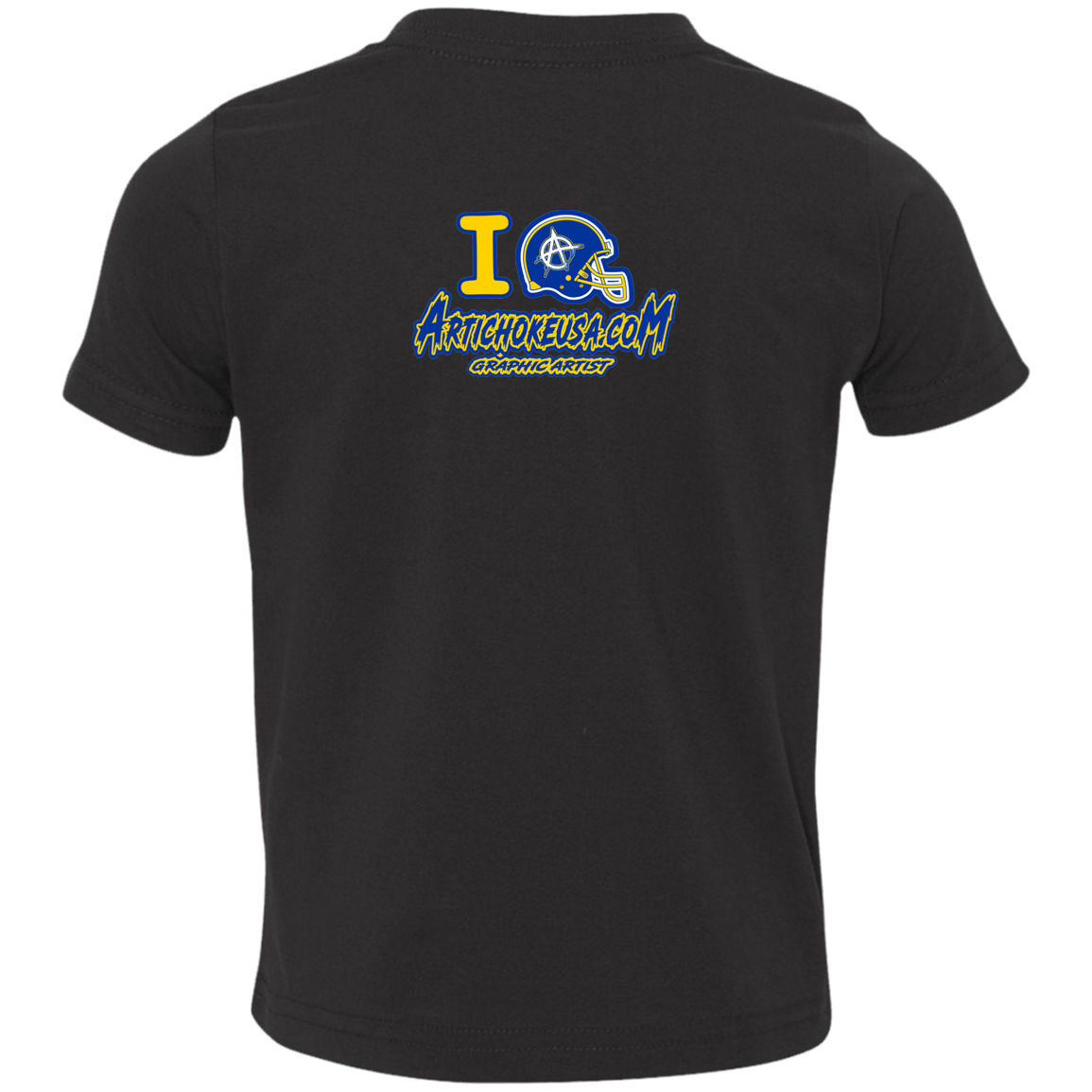 ArtichokeUSA Custom Design. Los Ramgeles. Fan Art. Toddler Jersey T-Shirt