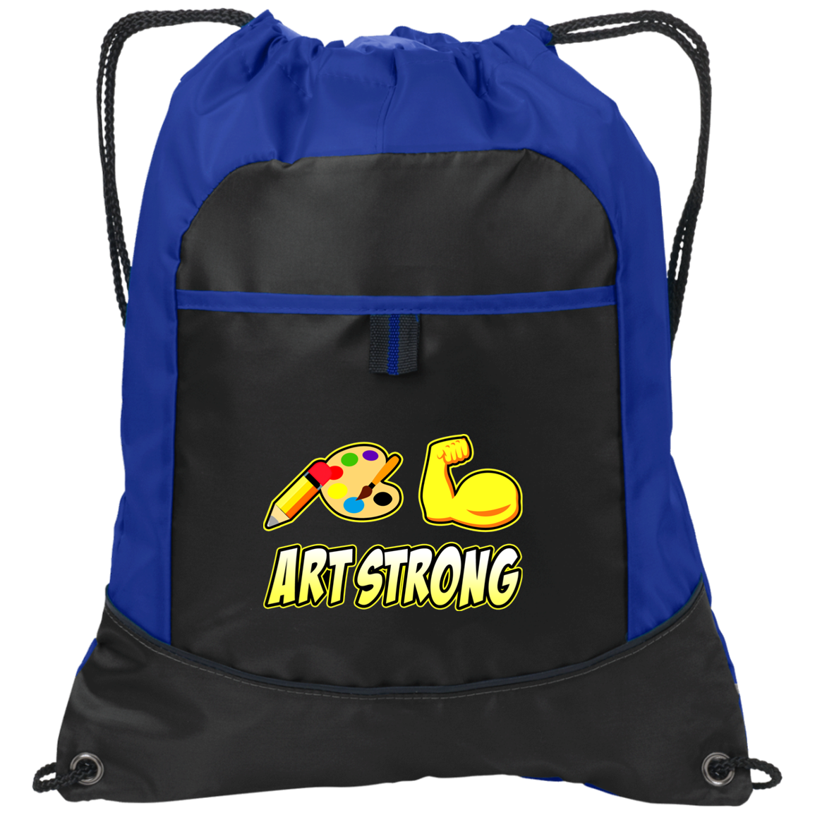 ArtichokeUSA Custom Design. Art Strong. Pocket Cinch Pack