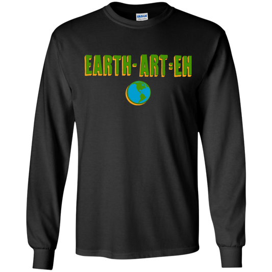 ArtichokeUSA Custom Design. EARTH-ART=EH. Youth LS T-Shirt