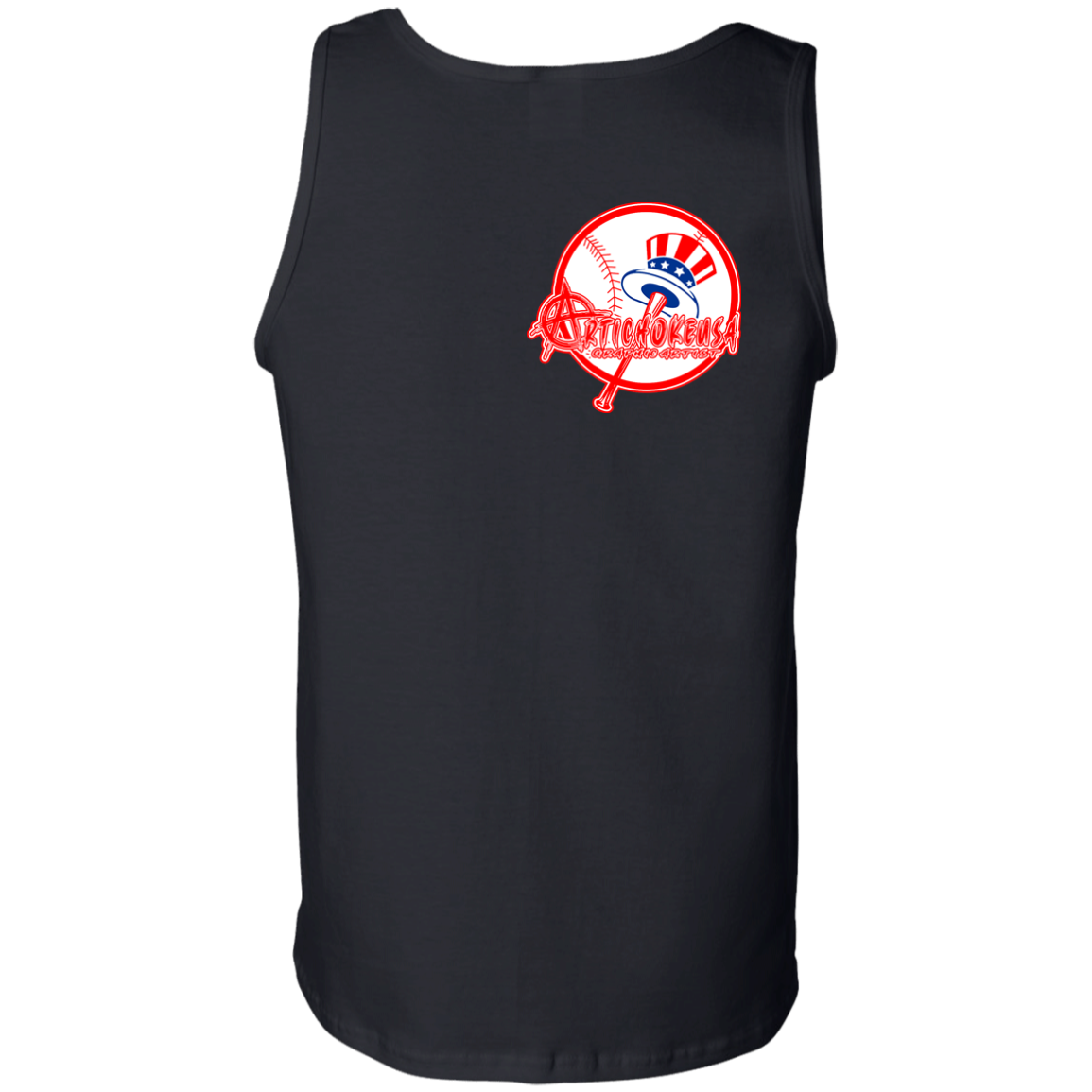 ArtichokeUSA Character and Font Design. Let’s Create Your Own Design Today. Brooklyn. Men's 100% Cotton Tank Top