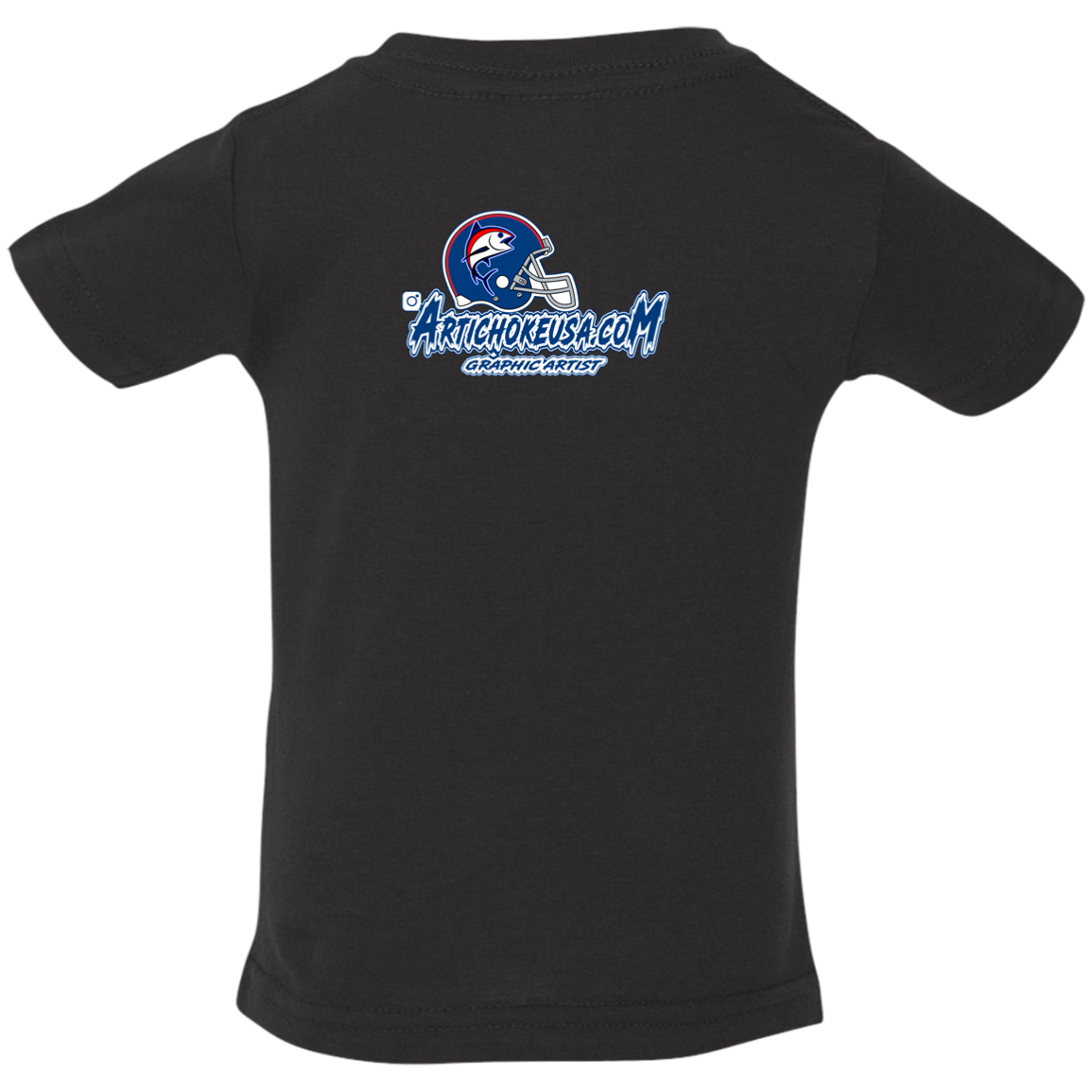 ArtichokeUSA Custom Design. The Big Tuna. Bill Parcell Tribute. NY Giants Fan Art. Infant Jersey T-Shirt