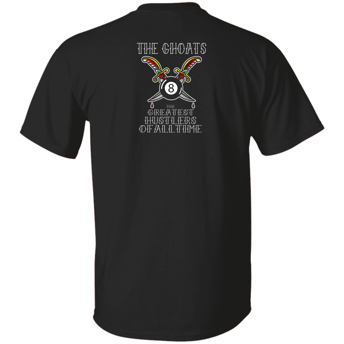 The GHOATS Custom Design #36. Stay Ready Won't Have to Get Ready. Tattoo Style. Ver. 1/2. Basic Cotton T-Shirt