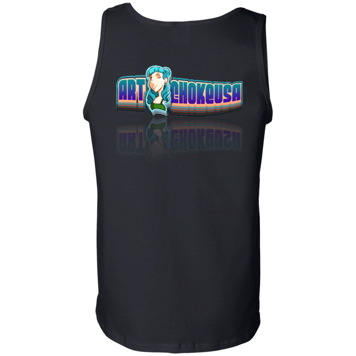 ArtichokeUSA Characters and Fonts. "Shelly" Let’s Create Your Own Design Today. Men's 100% Cotton Tank Top