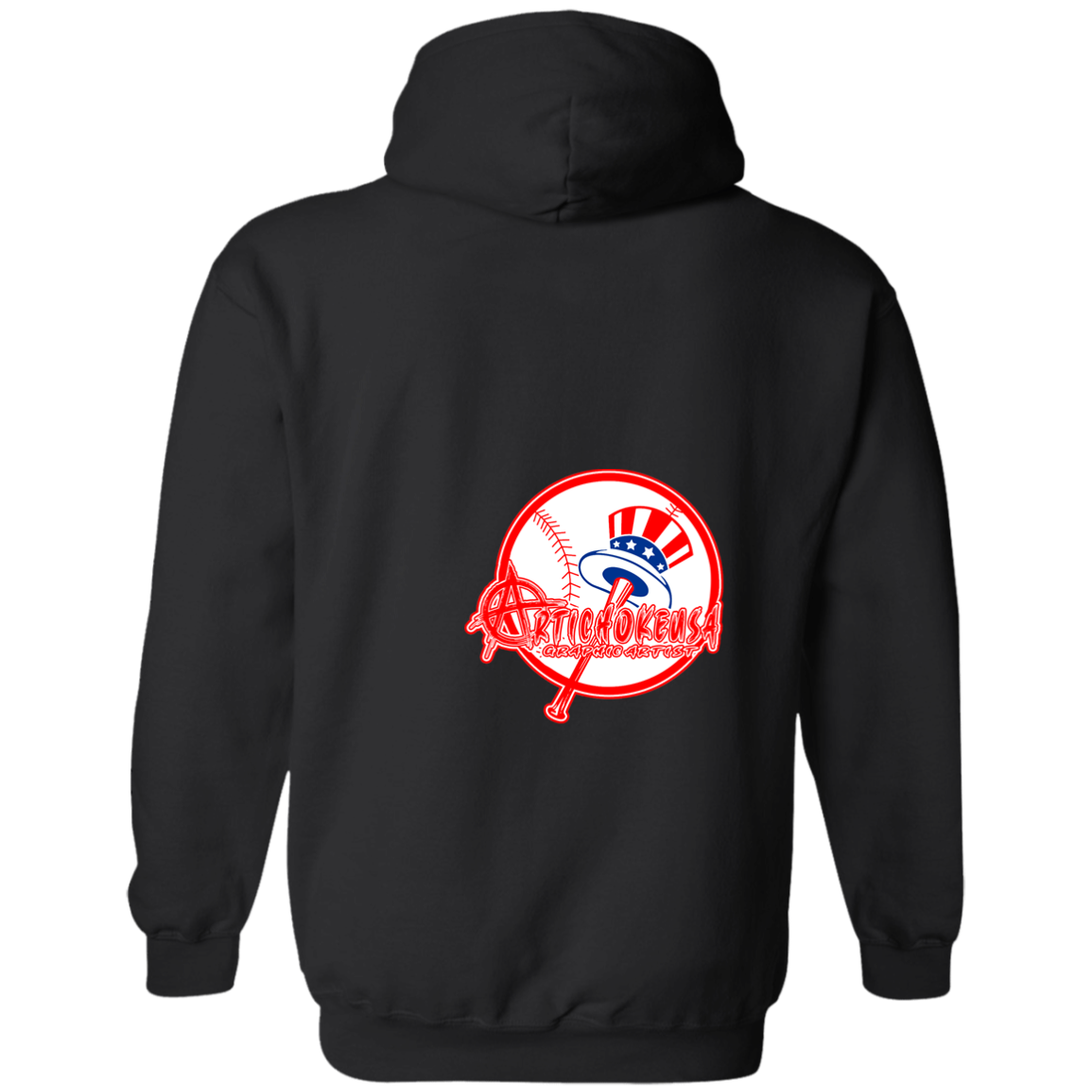 ArtichokeUSA Character and Font Design. Let’s Create Your Own Design Today. Brooklyn. Basic Pullover Hoodie