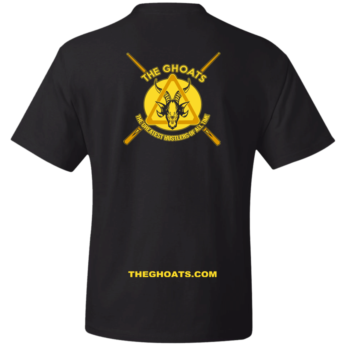 The GHOATS Custom Design. #27 PlayerUnknown's Billiards. PUBG Parody. Heavy Cotton T-Shirt