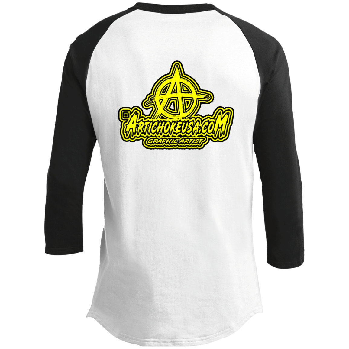 ArtichokeUSA Custom Design. I am the Stig. Han Solo / The Stig Fan Art. Youth 3/4 Raglan Sleeve Shirt