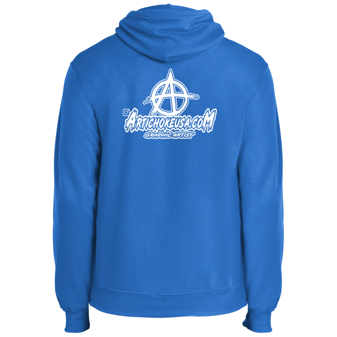 ArtichokeUSA Custom Design. Adobo. Adidas Parody. Fleece Pullover Hoodie