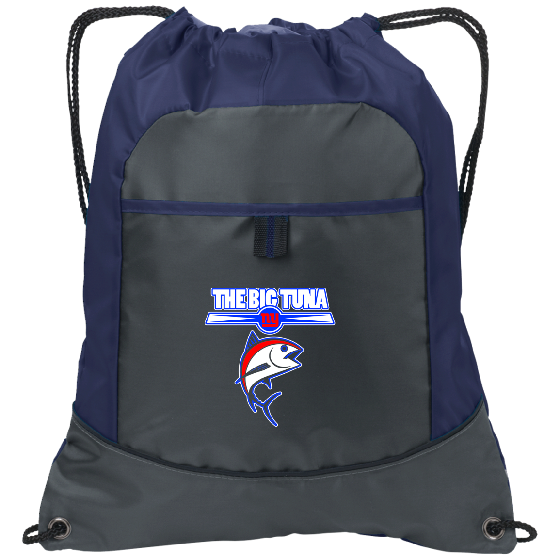 ArtichokeUSA Custom Design. The Big Tuna. Bill Parcell Tribute. NY Giants Fan Art. Pocket Cinch Pack