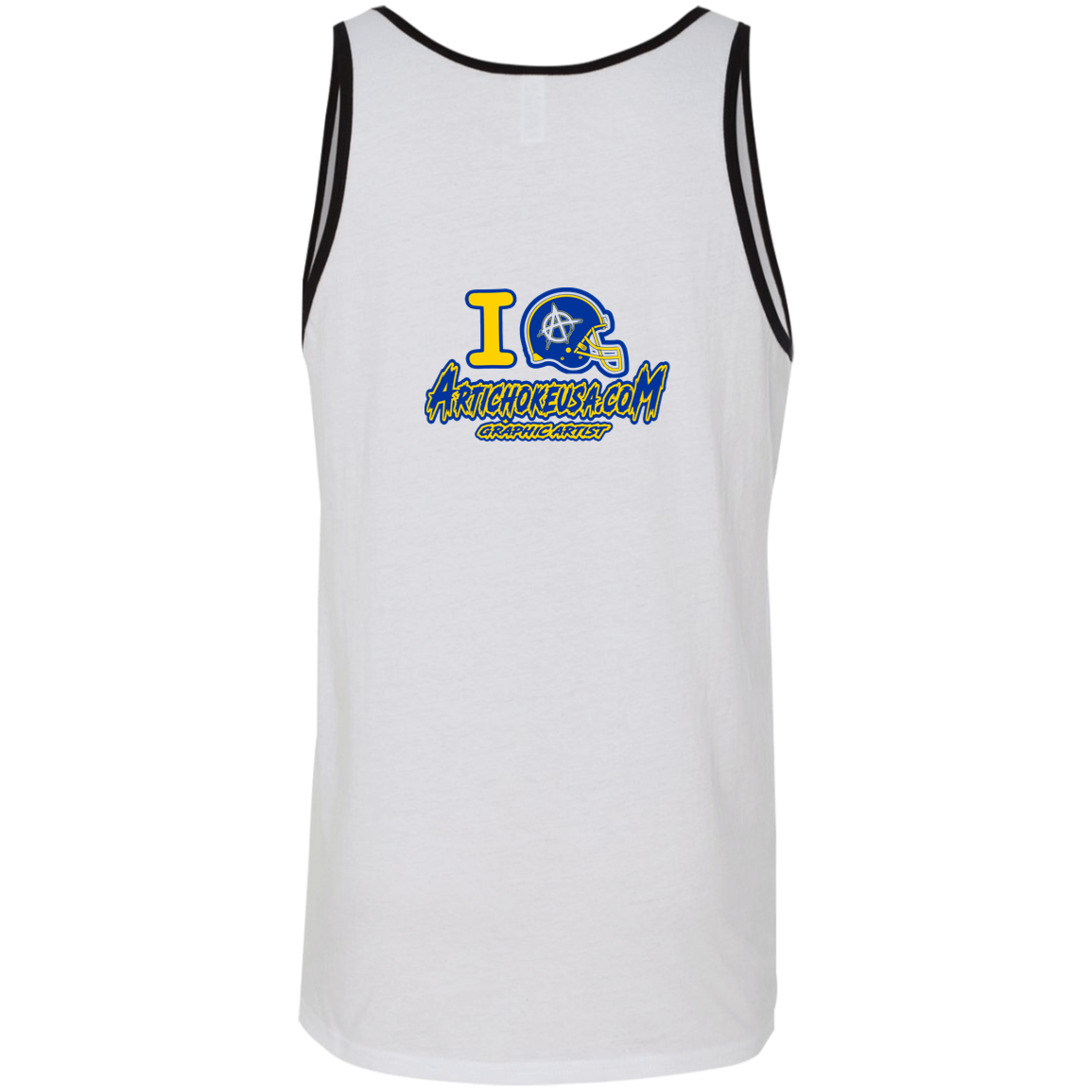 ArtichokeUSA Custom Design. Los Ramgeles. Fan Art. Unisex Tank