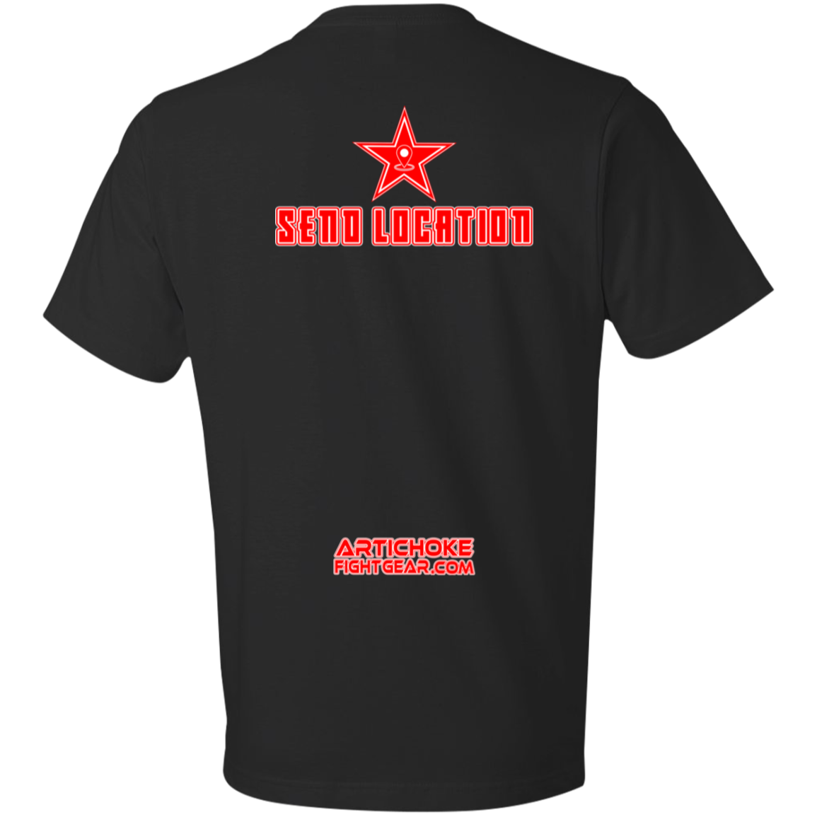 Artichoke Fight Gear Custom Design #17. SEND LOCATION. Pre-Shrunk 100% Combed Ringspun Cotton T-Shirt