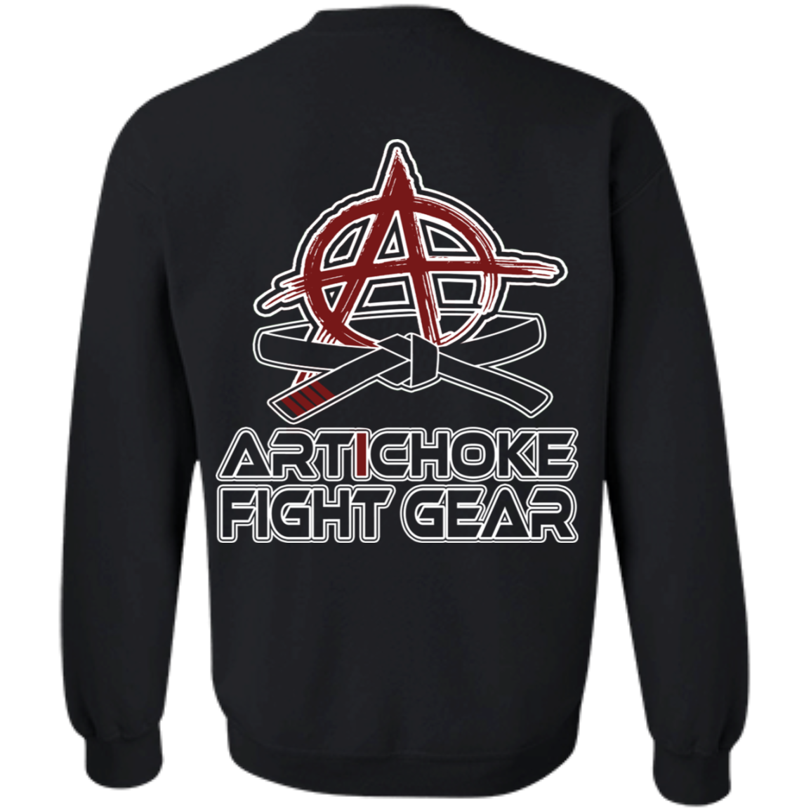 Artichoke Fight Gear Custom Design #11. Fatality. Mortal Kombat Parody. MMA. Crewneck Sweatshirt