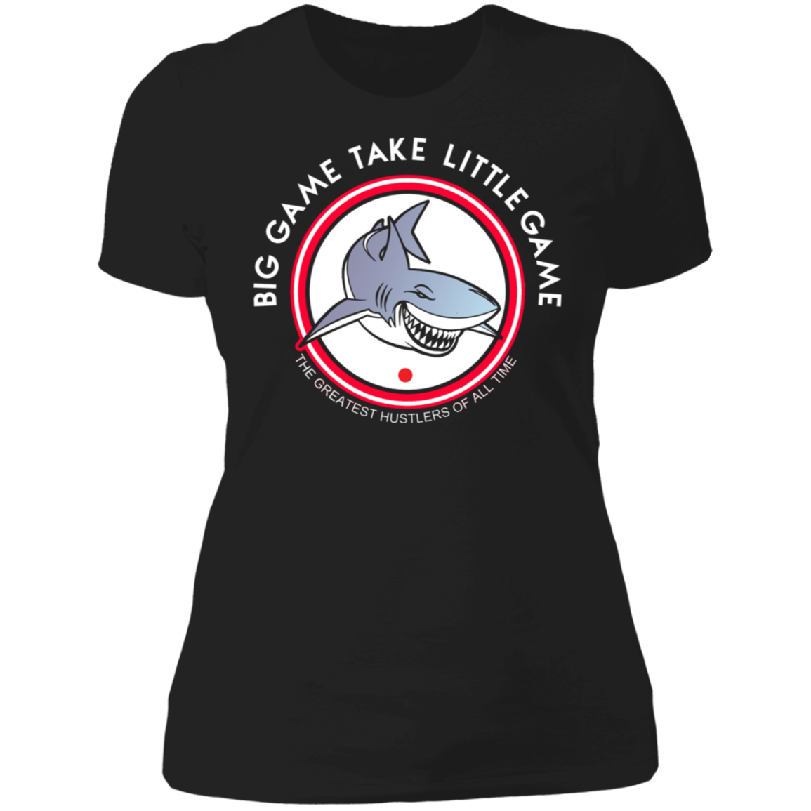 The GHOATS Custom Design. #25 Big Game Take Little Game. Ladies' Boyfriend T-Shirt