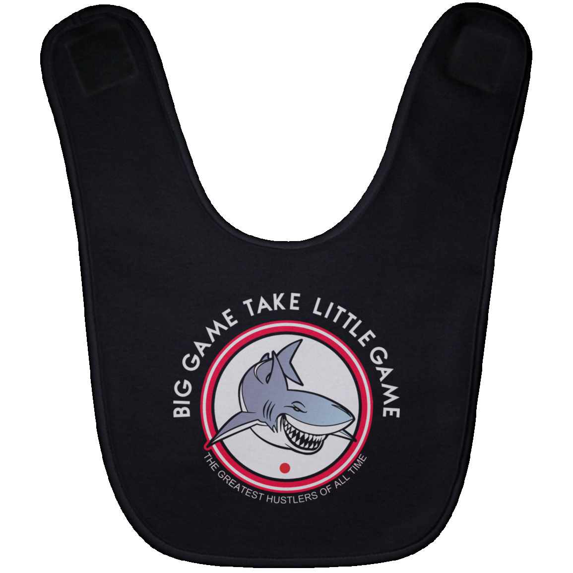 The GHOATS Custom Design. #25 Big Game Take Little Game. Baby Bib