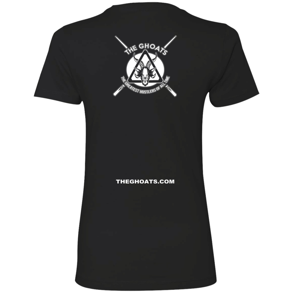 The GHOATS Custom Design. #22 One Shot Hustlers. Ladies' Boyfriend T-Shirt