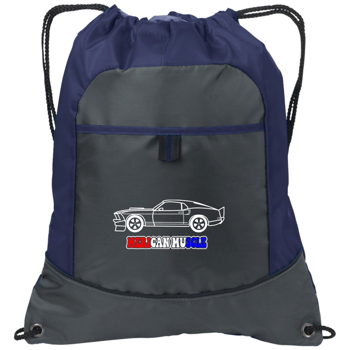 ArtichokeUSA Custom Design. Merican Muscle. Wu-Tang / Mustang Parody. Pocket Cinch Pack