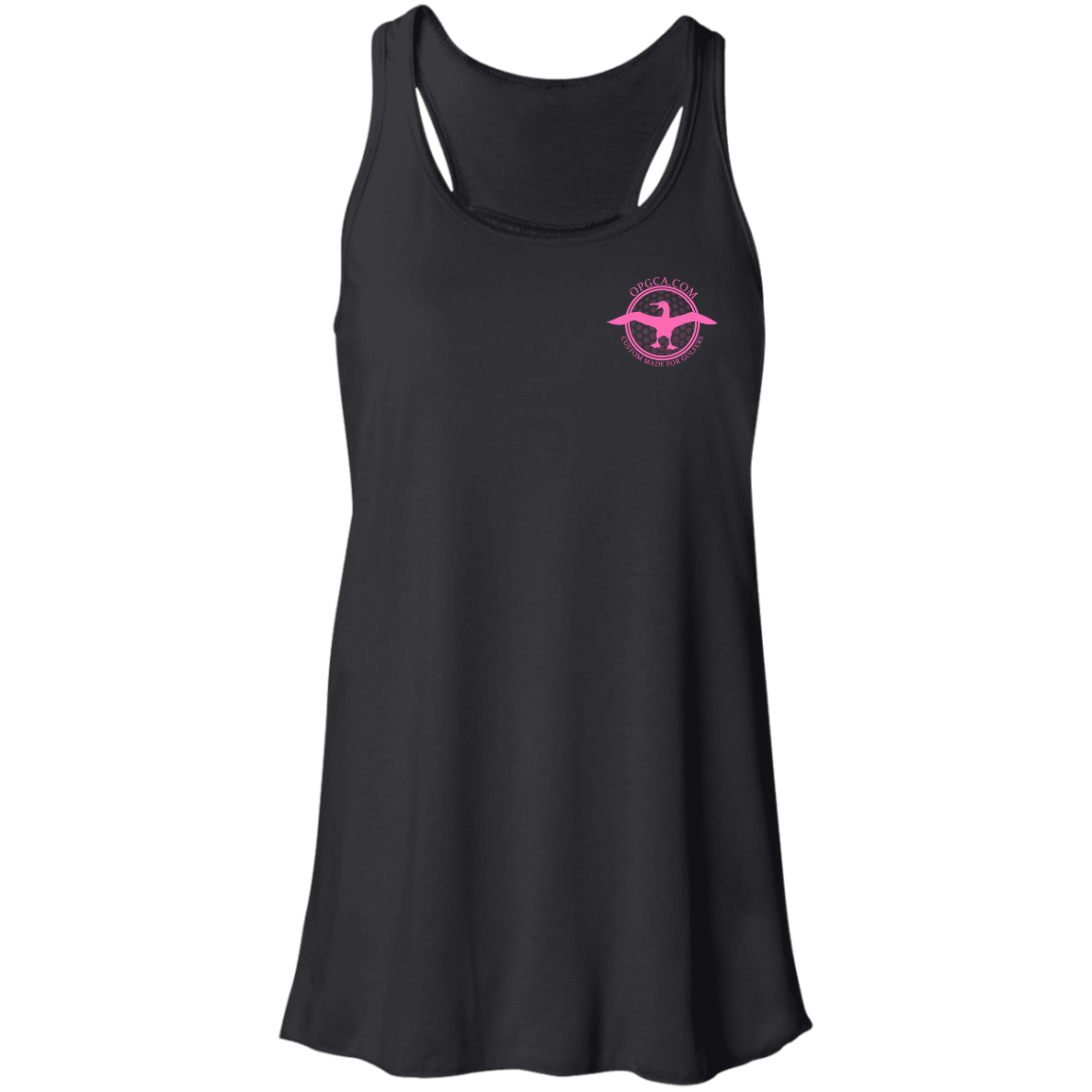 OPG Custom Artwork #1. Albatross. It's a golf thing. Flowy Racerback Tank