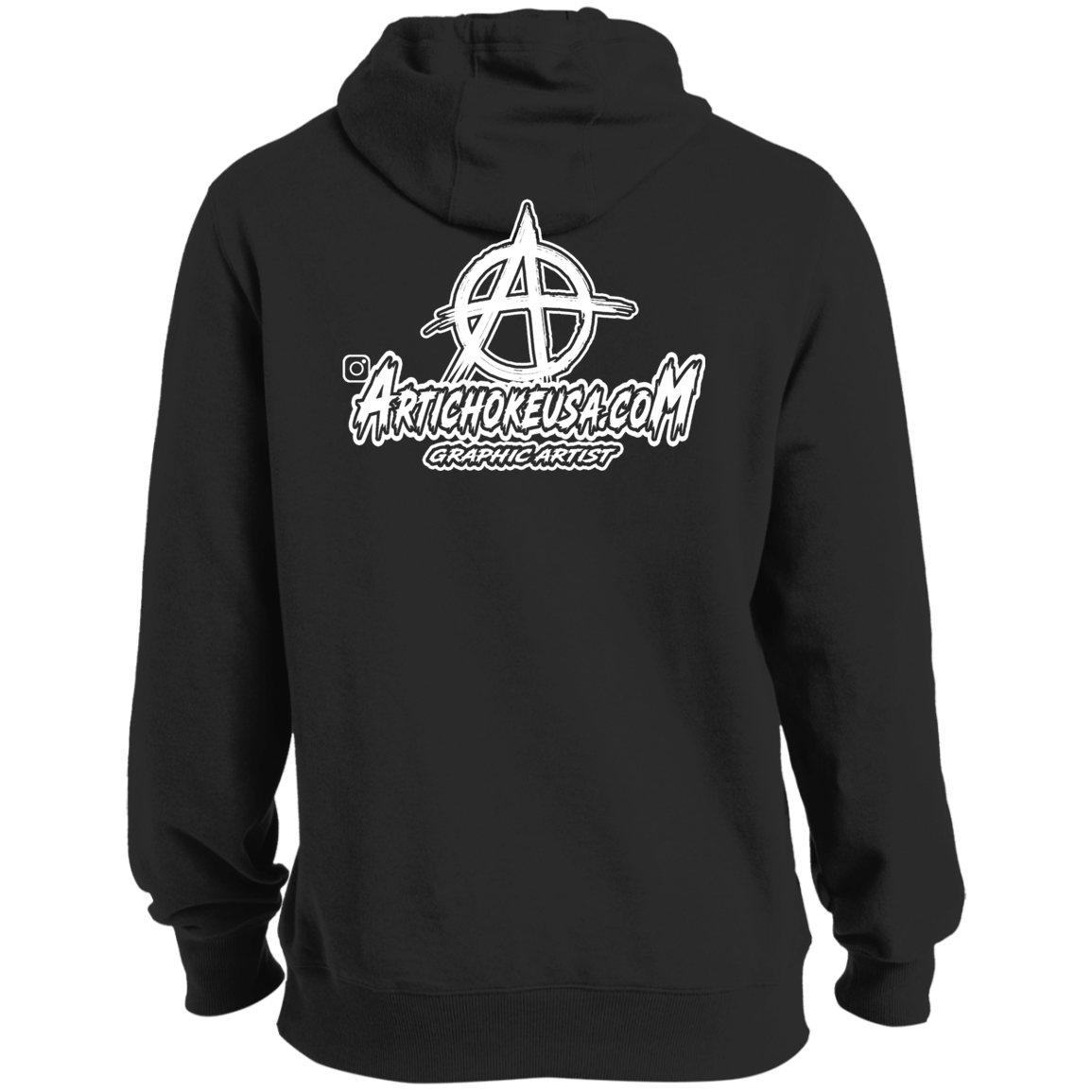 ArtichokeUSA Custom Design. Adobo. Adidas Parody. Tall Pullover Hoodie