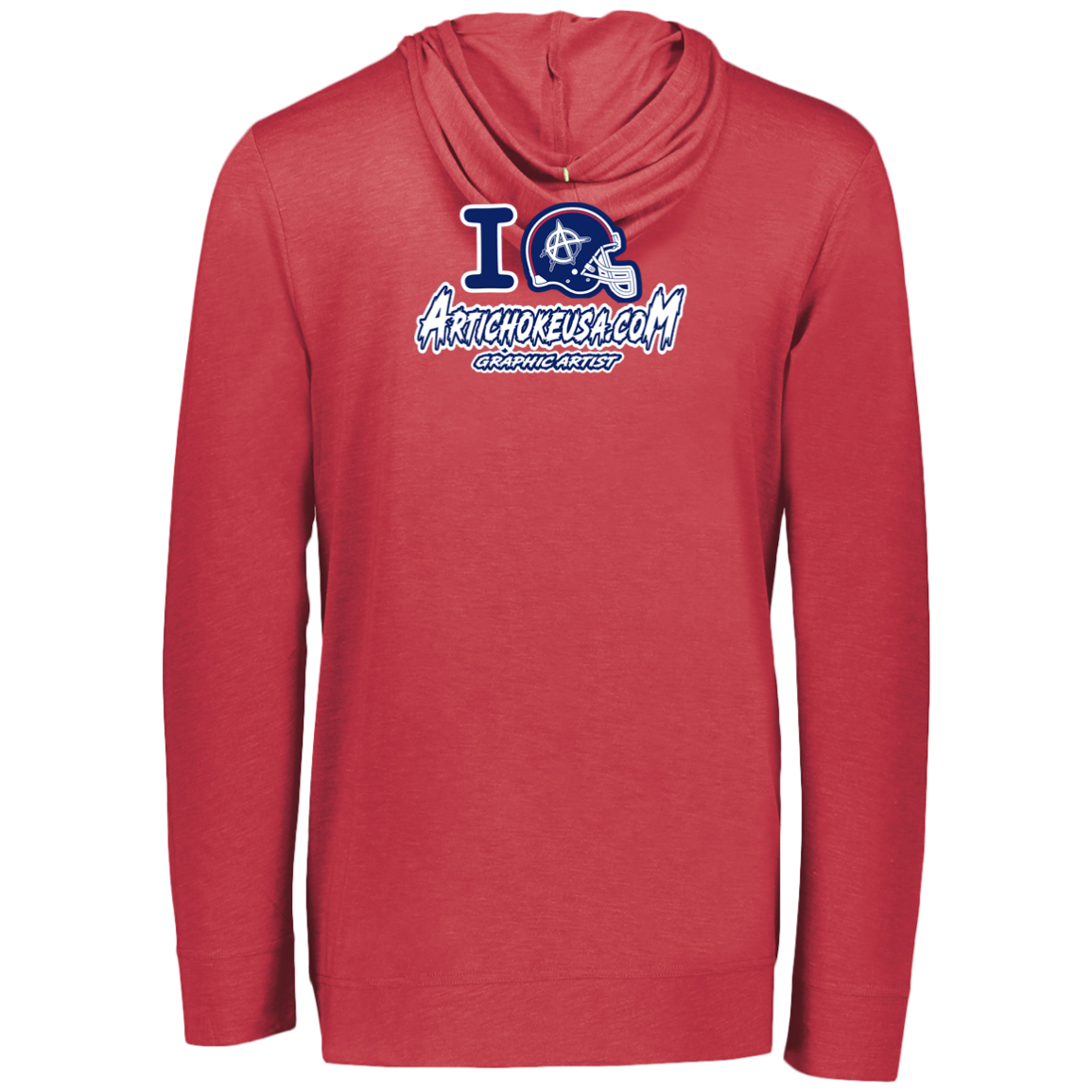 ArtichokeUSA Custom Design. New England Deflatriots. New England Patriots Parody. Eco Triblend T-Shirt Hoodie